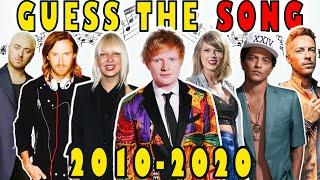 Guess the Song 2010-2020 Music Quiz |  2010s The Song Everyone knows | Mega Music Quiz |135 Songs