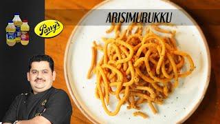 Venkatesh Bhat makes Arisi Murukku | rice murukku | evening tea time snacks | vacation time munchies