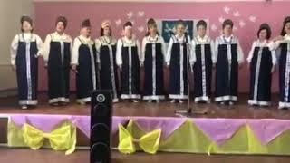 «Подмосковные вечера» и «Майский вальс».  Хор «Рябинушки» (Армения, г. Степанаван)