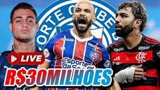 [AO VIVO]: THACIANO, GABIGOL, JEANZINHO, MERCADO DA BOLA DO BAHIA AGITADO