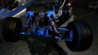 CUSTOM BRUSHLESS OFF ROAD RC TRIKE REVIEW TRAXXAS RUSTLER TRUCK FRONT KYOSHO BIKE REAR