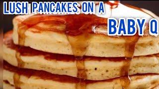 HOW TO COOK PANCAKES ON A BARBECUE :  WEBER Q QUICK AND EASY