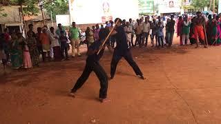 Veeramaruthi Silambam - Kuruvadi sandai (8903625801)