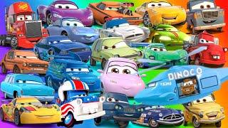 Looking For Disney Pixar Cars Lightning Mcqueen, Hudson Hornet, Luigi,Brick Yardley,Bubba Wheelhouse