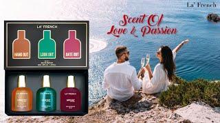 La French Perfume Gift Set for Unisex Hang Out, Look Out & Date Out | Ideal Giftset For Men & Women