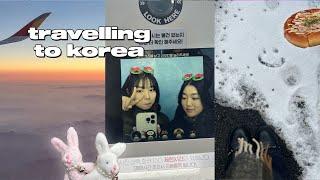 s4 vlogtravel with me to korea +shopping at hongdae!