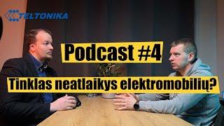 Elektromobiliai - elektros tinklo apkrova, biržos kainos, krovimas iš saulės. ELTIS Podcast #4
