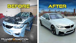 FULL BUILD - REBUILDING A COPART BMW M4!