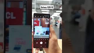 Samsung Galaxy S20 FE Camera And Zoom Test  #shorts