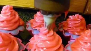 Edens Secret - And now for the Piping of Love Spell Cupcake Soaps