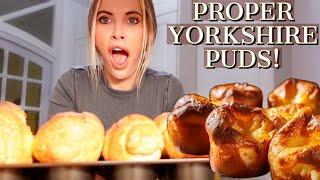 PERFECT YORKSHIRE PUDDINGS! A Yorkshire Girl's Christmas Special | Fern Weston-Bennett Vlog 