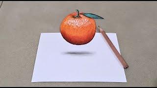 3d drawing illusion on paper for beginners