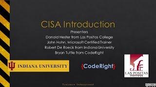 CISA Intro Part 1