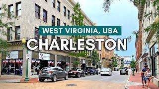 CHARLESTON, WEST VIRGINIA, USA - Downtown Driving Tour - 4K