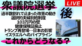 Live！与党過半数割れ政治の風景これからどう変わる？STOP改憲北区の会＠東京・JR王子駅北口 2024/11/24