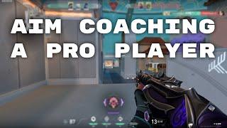 I Aim Coached A Pro Valorant Player