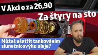 Slunečnicovej olej místo nafty třeba do 1.9 TDI? Můžeš ušetřit, nebo se to vymstí?