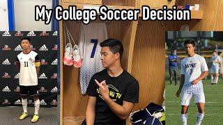 My College Soccer Decision, Journey, and College Soccer Truth