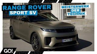 Wirklich kraftvoller Fahrspaß - Der neue Range Rover Sport SV