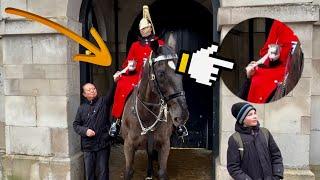 IGNORANT & DISGRACEFUL, Silly RUDE Tourist DID this To the King’s Guard 