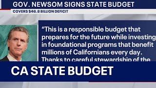 California Gov. Gavin Newsom signs state budget | KTVU