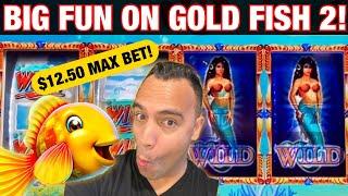  $12.50 MAX BET WINNING on Classic Goldfish2!! | BEST LAST SPIN BONUS!!  