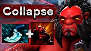 Спириты вылетели с Интернешнла, Коллапс на Аксе - Collapse Axe 7.37 DOTA 2