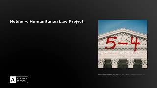 Holder v. Humanitarian Law Project