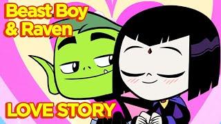 Teen Titans Go! po polsku | Historia miłosna Raven i Bestia | DC Kids