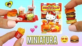 Comida Rapida Miniatura Como Mc Donalds -