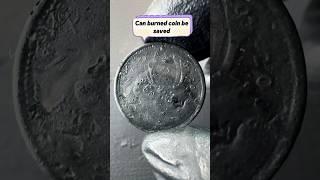 Can a Burned Coin be Saved ???  Satisfying Viral Videos #asmr