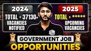 Upcoming Government Exam Vacancies in 2025 | Analysis Based on 37000+ Vacancies of 2024