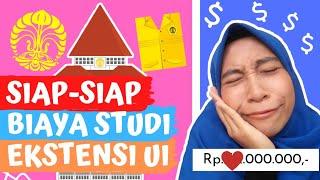 BIAYA STUDI EKSTENSI UI - CALON MAHASISWA WAJIB TAU! (WITH SUB)