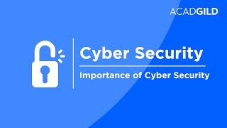 Cyber Security Tutorial | Importance of Cyber Security | Cyber Security Training