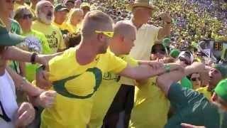 Drunk Fight during Oregon Ducks vs. Michigan State