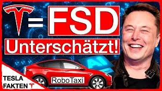 TESLA mit FSD unglaublich GROSSEM FORTSCHRITT! (Tesla, TSLA, autonomes Fahren, v12.5)