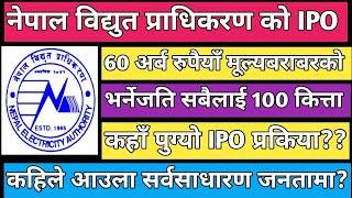 NEA IPO | Upcoming IPO in Nepal | IPO share market in Nepal | New IPO in Nepal | Nepali stock market