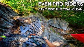 Riding The Hardest Tech Trail in The Northeast | Mountain Biking Magneto & Velociraptor SDM Quebec