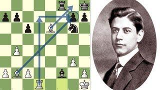 EL HOMBRE-MÁQUINA (perfección): Capablanca vs Hodges (Nueva York, 1915)