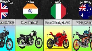 Different bikes from different countries | Bikes