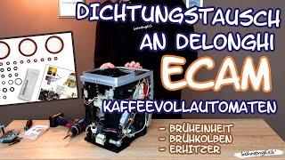 Dichtungen von DeLonghi ECAM & ETAM einfach selber tauschen ?!