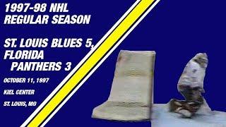 St. Louis Blues 5, Florida Panthers 3: October 11, 1997