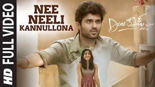 Nee Neeli Kannullona Full Video | Dear Comrade Telugu | Vijay Deverakonda, Rashmika |Bharat Kamma