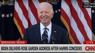 Joe Biden happier than Trump about Trumps Win aka 'the dictator on Day one'