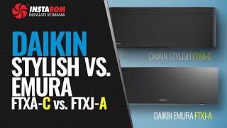 Daikin Stylish FTXA-C+RXA-C vs. Emura FTXJ-A+RXJ-A | Air conditioners comparison