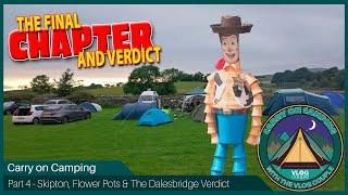 Carry on Camping with The Vlog Couple P4 - Skipton, Flowerpot Festive & the Final Verdict