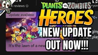 [PVZ HEROES] THE NEW UPDATE IS OUT NOW! But...