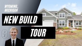 Byron Center, Michigan - Living in West Michigan - New Construction Tour - Building a New House