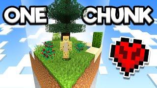 HARDCORE: Can I Beat Minecraft In One Chunk (not this time lol)