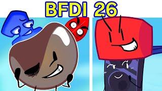 Friday Night Funkin' VS BFDI 26 + Cutscenes & Lyrics | Battle for Dream Island (FNF Mod)